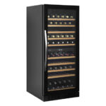 Tefcold Weinkühlschrank TFW300-2F, Schwarz, EEK G – Bild 2