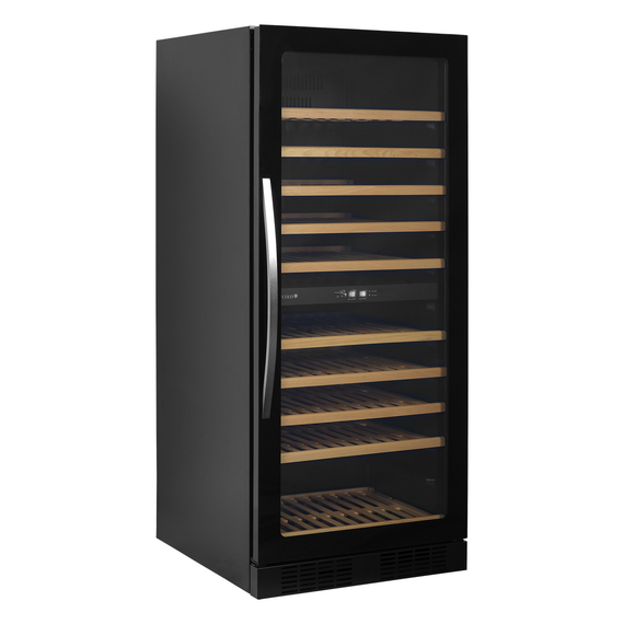 34126-TFW300-2F.jpg Tefcold Weinkühlschrank TFW300-2F, Schwarz, EEK G – Bild 1
