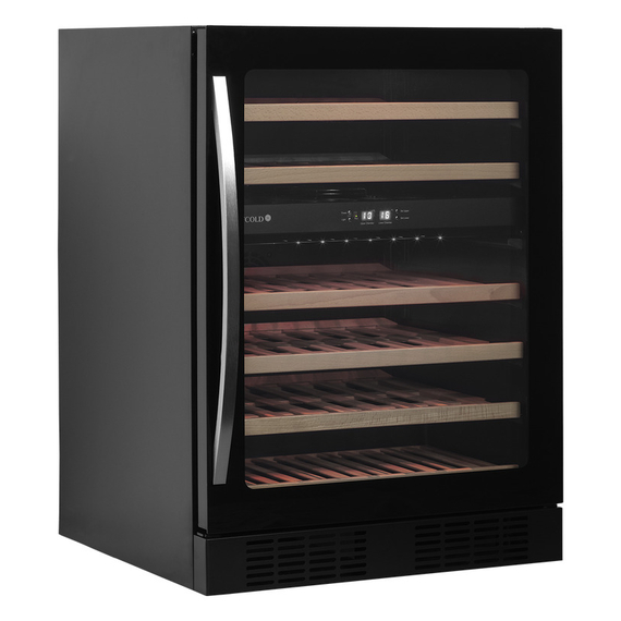 34127-TFW200-2F.jpg Tefcold Weinkühlschrank TFW200-2F, Schwarz, EEK G – Bild 1