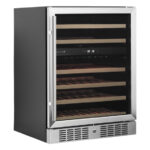 Tefcold Weinkühlschrank TFW200-2S, Schwarz, EEK G