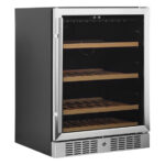 Tefcold Weinkühlschrank TFW200-S, Schwarz, EEK G