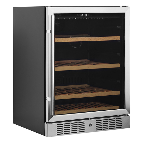 34130-TFW200-S.jpg Tefcold Weinkühlschrank TFW200-S, Schwarz, EEK G – Bild 1