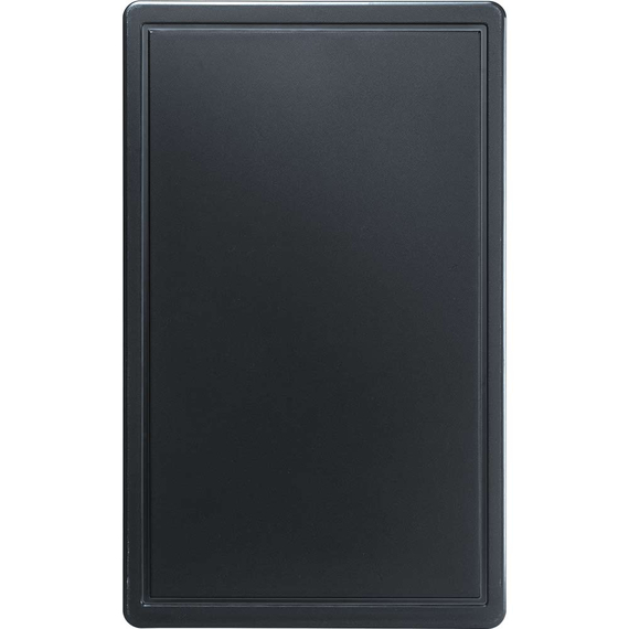 341537V01_MAIN_PRODUCT_PHOTO_9wbVS3pH7HDU.jpg Schneidbrett, Farbe schwarz, GN1/1, Stärke 15 mm – Bild 1