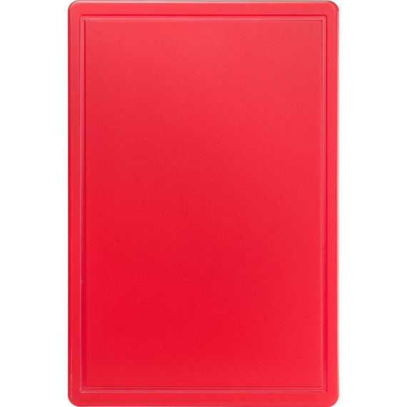 341631V01_MAIN_PRODUCT_PHOTO_f6Eo5lUT9oxs.jpg Schneidbrett, HACCP, Farbe rot, 600 x 400 x 18 mm (BxTxH) – Bild 1