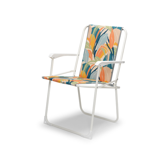 34216812-chiemsee-folding-chair-white-tropical-1.jpg Barths Chiemsee - Klappstuhl, Weiß - Tropisch – Bild 1