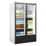 Tefcold Displaykühlschrank FS1202H, Weiß RAL 9016, EEK F – Bild 2