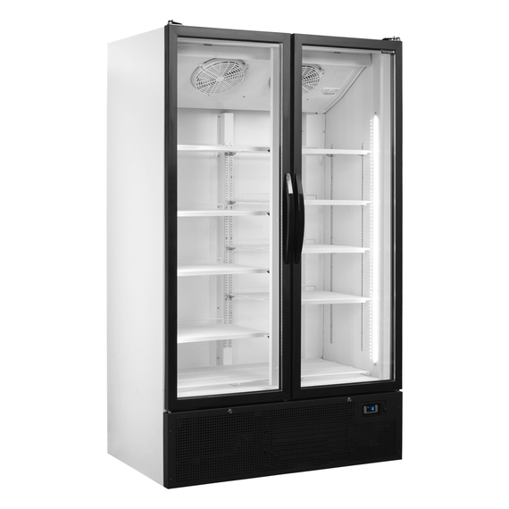 34449-FS1202H.jpg Tefcold Displaykühlschrank FS1202H, Weiß RAL 9016, EEK F – Bild 1