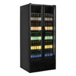 Tefcold Display-Kühlschrank in Schwarz FS890H BLACK, Schwarz RAL9005, EEK F – Bild 2