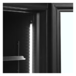Tefcold Display-Kühlschrank in Schwarz FSC1200H BLACK, Schwarz RAL9005, EEK F – Bild 4