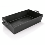 Was Germany Bräter mit 2 angegossenen Seitengriffen, 53 x 32,5 x 15 cm, Gusseisen