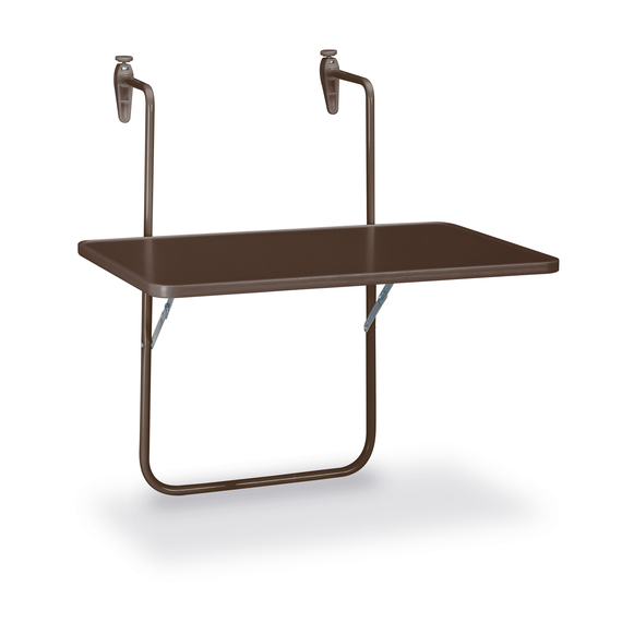 36506410-boy-balcony-table-brown_1.jpg Barths Boy - Balkontisch 60x40 cm, Braun – Bild 1