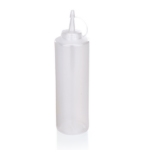 Was Germany Quetschflasche Set, Ø 7 cm, 0,7 ltr., transparent, Set á 6 Stück, Polyethylen
