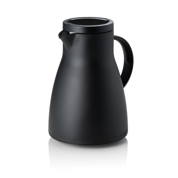 3814100_WS.png Was Germany Isolierkanne, 1 ltr., Ø 14,5 cm, Höhe 22 cm, schwarz, Polypropylen – Bild 1