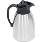 Stalgast Edelstahl Isolierkanne, 1,5 Liter, mit Schraubdeckel