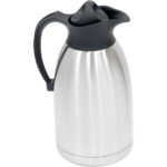 Stalgast Edelstahl Isolierkanne, 2 Liter, mit Schraubdeckel