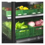 Tefcold Supermarkt-Multideck-Kühlschrank EXTRA1250CD, Schwarz / Glas, EEK D – Bild 4