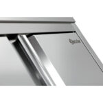 Bartscher Hochschrank 600, B800, 2FT, CNS – Bild 2