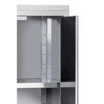 Bartscher Hochschrank 700, B1000, 2FT, CNS – Bild 2