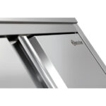 Bartscher Hochschrank 700, B1000, 2FT, CNS – Bild 3
