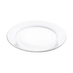 Flacher Teller, reinweißes Hotelporzellan, Serie Isabell, Stalgast, Ø 260 mm