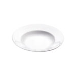 Suppenteller, reinweißes Hotelporzellan, Serie Isabell, Stalgast, Ø 230 mm