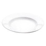 Suppenteller, reinweißes Hotelporzellan, Serie Isabell, Stalgast, Ø 305 mm