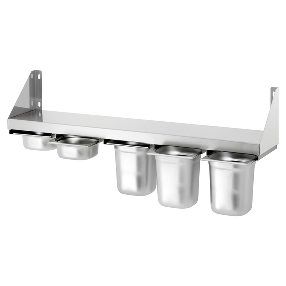 389100.jpg Bartscher Gewürzbord, 5x1/6GN – Bild 1