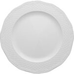 Dessertteller, Porzellan, weiß, Serie Aphrodite, Lubiana, Ø 190 mm