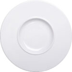 Pasta-/Dessertteller, flach, Serie Muza, weiß, Ø 300 mm, 6 Stück