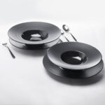 Porzellan Suppenteller aus der Serie Gourmet Kontrast, schwarz, Ø 230 mm – Bild 6