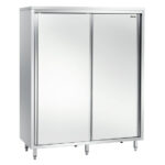 Bartscher Hochschrank 600, B1200, 2ST, CNS – Bild 3