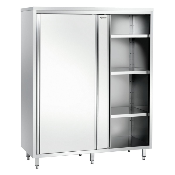 398120_1.jpg Bartscher Hochschrank 600, B1200, 2ST, CNS – Bild 1