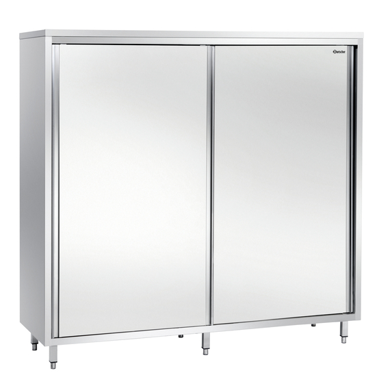 398160.jpg Bartscher Hochschrank 600, B1600, 2ST, CNS – Bild 1