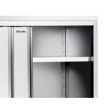 Bartscher Hochschrank 700, B1400, 2ST, CNS – Bild 2