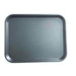 Tablett 456x356 mm, Polypropylen, Grau