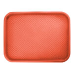 Fast Food Tablett 305 x 410 mm, rot