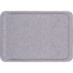 Polyestertablett 530x370 mm, Farbe Granit