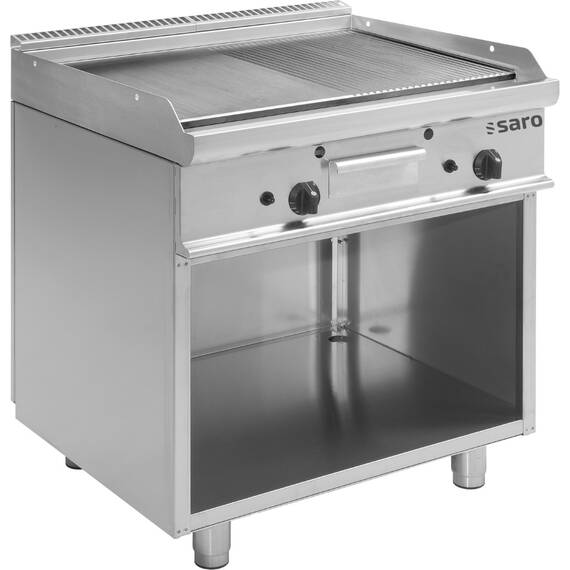 423-1205.jpg SARO Gas-Griddleplatte mit offenem Unterbau E7/KTG2BAM – Bild 1