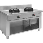 SARO Wok-Gasherd mit offenem Unterbau CC/03