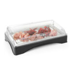 Hendi Rolltop-Display gekühlt - GN 1/1, Set inkl. Kühlelement, 555x357x(H)175mm – Bild 4