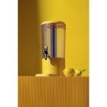Hendi Saftspender UNIQ, designed by Robert Bronwasser, 8L, Gelb, 318x216x(H)532mm – Bild 5