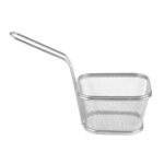 Hendi Miniatur-Frittierkörbe stapelbar, 130x115x(H)80mm
