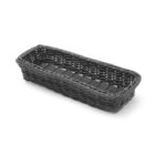 Hendi Besteckkorb, Schwarz, 270x100x(H)45mm