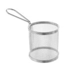 Hendi Miniatur-Snack-Frittierkörbe, 90x90x(H)90mm