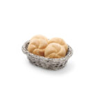 Hendi Brotkorb, oval, Hellgrau, 250x190x(H)65mm – Bild 2