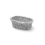Hendi Brotkorb, oval, Hellgrau, 190x120x(H)60mm