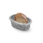 Hendi Brotkorb, oval, Hellgrau, 190x120x(H)60mm – Bild 2
