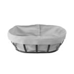 Hendi Brotkorb mit Beutel, oval, 250x160x(H)75mm