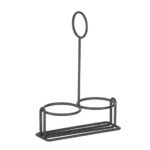Hendi Gewürzständer, schwarz, 135x65x(H)200mm – Bild 2
