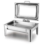 Chafing Dish mit Glasdeckel GN 1/1 – Bild 2